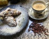Une image de l'étape 13 de Croissant 🥐🥐aux amandes🥜☕️goûter 🌰🥄gourmand.