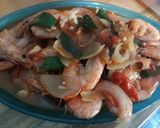 Foto langkah ke 4 dari resep Udang masak tomat.