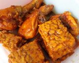 Foto langkah ke 4 dari resep Ayam & Tempe Bacem.