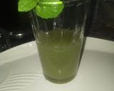 A picture of step 8 of Green refreshing drink.