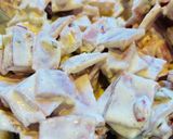 A picture of step 3 of Quick Ham Salad.