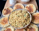 Une image de l'étape 3 de Blinis aux algues et rillettes de thon.