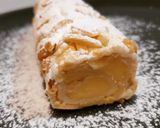 Foto del paso 9 de la receta Bracito de gitano de merengue relleno de crema de limón