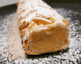 Foto del paso 9 de la receta: Bracito de gitano de merengue relleno de crema de limón