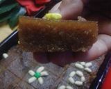 A picture of step 8 of Coconut Rice Barfi.