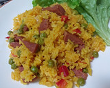 Foto del paso 5 de la receta: Arroz con salami