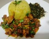 Mashed tumeric potatoe with meat stew recipe step 3 photo