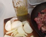Cézár-saláta friss kaporral kefirrel - medvehagymával cukormentes pácolt sertéshússal recept fázis 4 fotója