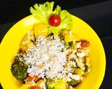 A picture of step 5 of #Cheese Diet Salad.