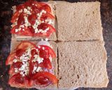 A picture of step 3 of Cheese sandwich.