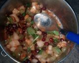 A picture of step 7 of Roasted tomato with fruit salsa.