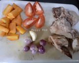 Foto langkah ke 1 dari resep Semur Ayam Tahu.