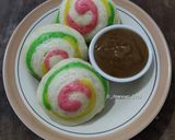 Foto langkah ke 13 dari resep (Sourdough Discard) Rainbow Mantau.