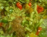 A picture of step 5 of Potatoes wit cabage sauce.