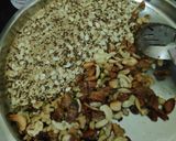 A picture of step 2 of Khajur nuts laddoo.