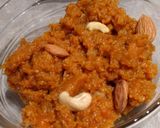 A picture of step 5 of Gazar halwa.