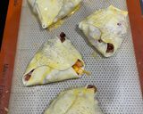 Une image de l'étape 6 de Triangles fourrés au Lardons et à la Mimolette.