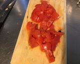 Une image de l'étape 5 de Farfalles bicolores, tomate rose et sauce à l'indienne.