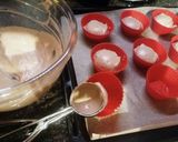 Foto del paso 6 de la receta: Muffins de Cacao con glasé de Yogur, Nueces y Azafrán