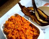 A picture of step 10 of Amaranthus Jollof Rice.