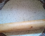 Foto del paso 7 de la receta: Torta de queso y cebolla de masa con mix de semillas de lino y sésamo.😍💫😍💫😍💫