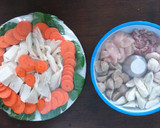 Foto langkah ke 1 dari resep Homemade suki kuah tomyam.