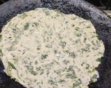 A picture of step 3 of Methi Paratha.