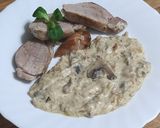 Foto del paso 6 de la receta: Solomillo con salsa strogonoff 🍄😋