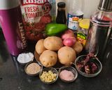 A picture of step 1 of Crispy Honey Chilli Potato.