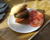 Foto del paso 14 de la receta: Hamburguesa vegana de garbanzos y portobello