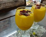 A picture of step 2 of Mango Milkshake Cocktail.