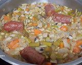 Foto del paso 5 de la receta: Verdinas con verduras y chorizo