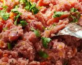 सूजी का चुकंदर उपमा (Suji ka chukandar upma recipe in Hindi) रेसिपी चरण 4 फोटो