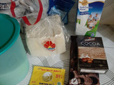 Puding Brownis Roti Tawar