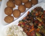 صورة لخطوة 1 من وصفة مقبلات باذنجانية ومعكرونيا 😋