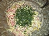 Простий салат з домашнім майонезом 🥗