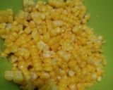 Foto langkah ke 1 dari resep Bubur jagung kurma#specialramadhan.