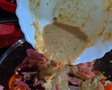 A picture of step 7 of Pink Quinoa salad.