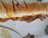 A picture of step 3 of 🍊Orange Nutella tiger 🐅 burger.