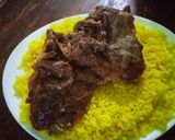 صورة لخطوة 1 من وصفة 💯 رز مع اللحم ولا أروع 💯 :