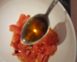 Foto del paso 3 de la receta: Ensalada de berenjenas, tomate y anacardos tostados