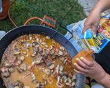 A picture of step 9 of Paella Loredana.