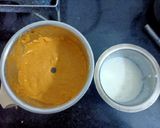 A picture of step 2 of Paneer Lababdar.
