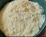 A picture of step 3 of Kaju Katli (Indian Cashew Fudge).