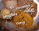 Foto del paso 1 de la receta: Curry de porotos blancos. (VEGANO)