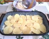 Burgonyás káposztaágyon sült császárszalonna recept fázis 4 fotója