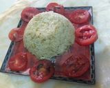 A picture of step 5 of Coconut rice# my unique rice recipe contest#.