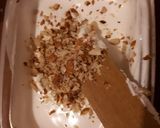 A picture of step 7 of Almond ice cream.