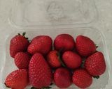 A picture of step 2 of Almond flour, strawberry pan cake.