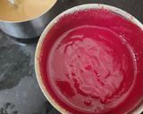 A picture of step 2 of Oatmeal Pancake with Fresh Cream and Beetroot Eggless.